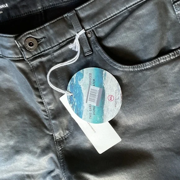 AG Leatherette The Legging Skinny Jeans - Picture 8 of 13